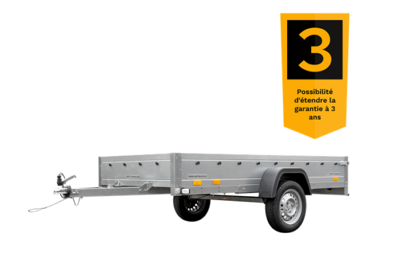 Remorque à timon fixe Unitrailer GARDEN TRAILER 264 – Image 2