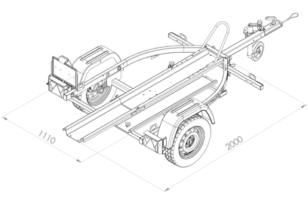 Remorque moto Unitrailer Rider 1 – Image 3