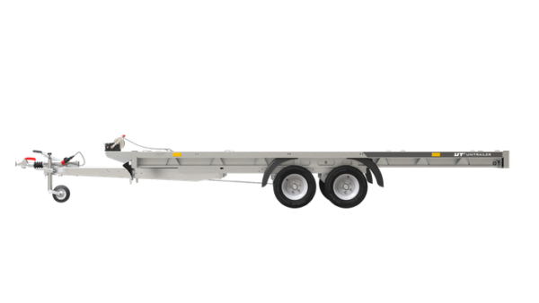 Remorque plate basculante 400×200 UNIPLAT 4020S P 2700 kg – Image 2