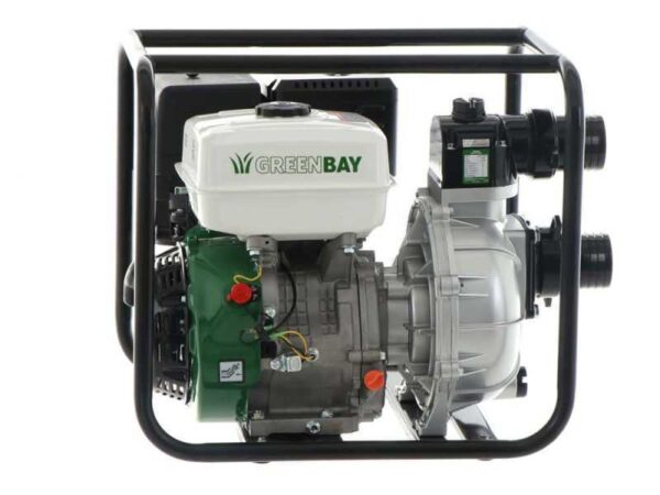 Motopompe thermique Greenbay GB-HPWP 80 – Hauteur d’élévation importante – avec raccords de 80 mm – Image 3