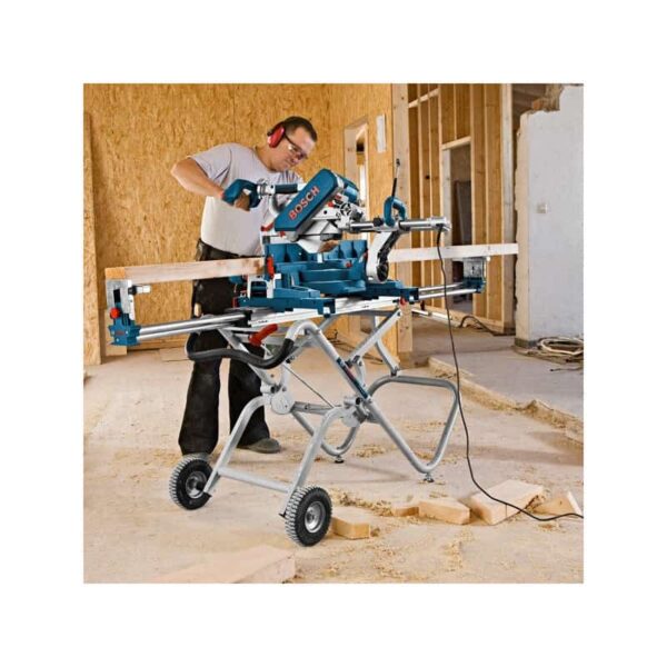 Scie Radiale BOSCH + Onglet 2000 W – GCM12GDL + GTA2500W – Image 7
